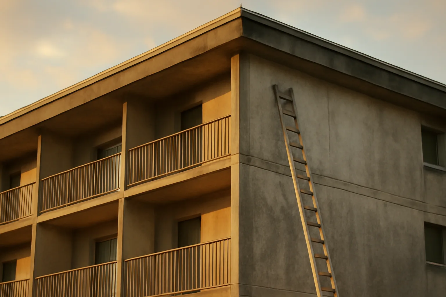 Florida condo building exterior showing roof and balconies relevant to HOA reserves rule of thumb
